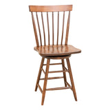 Millcreek Windsor Maple Wood 24" Swivel Bar Stool | BOS