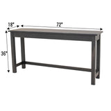 Milltown Sofa Bar Table