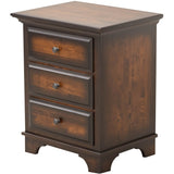 Miranda 3-Drawer Nightstand