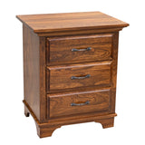 Miranda 3-Drawer Nightstand