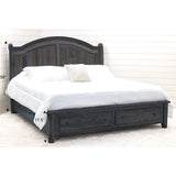 Miranda Sleigh Storage Platform Bed