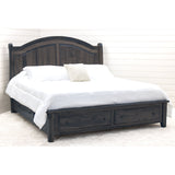 Miranda Sleigh Storage Platform Bed