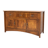 Mission Style Cherry Wood Murphy Bed Cabinet | MC