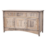 Mission Style Maple Wood Murphy Bed Cabinet | DU