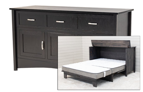 Mission Style Murphy Bed Cabinet