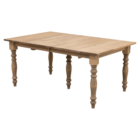 Modern Farm Leg Extending Dining Table