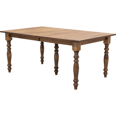 Modern Farm Leg Extending Dining Table