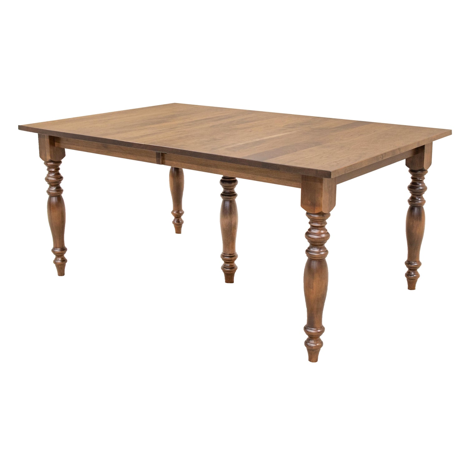 Modern Farm Leg Cherry Wood Extending Dining Table | CO