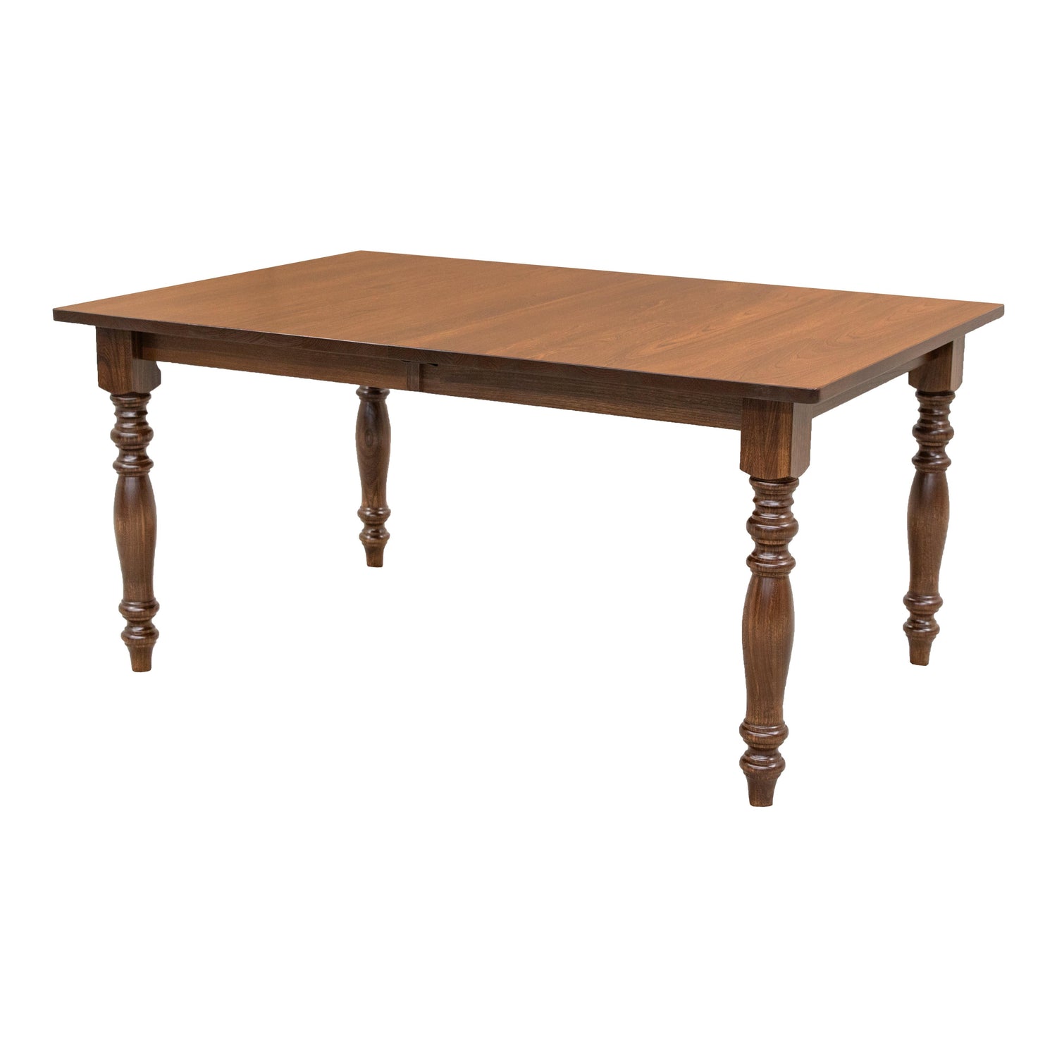 Modern Farm Leg Elm Wood Extending Dining Table | MC