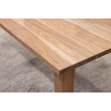 Shaker Mid Century Hickory Wood Dining Table | WB
