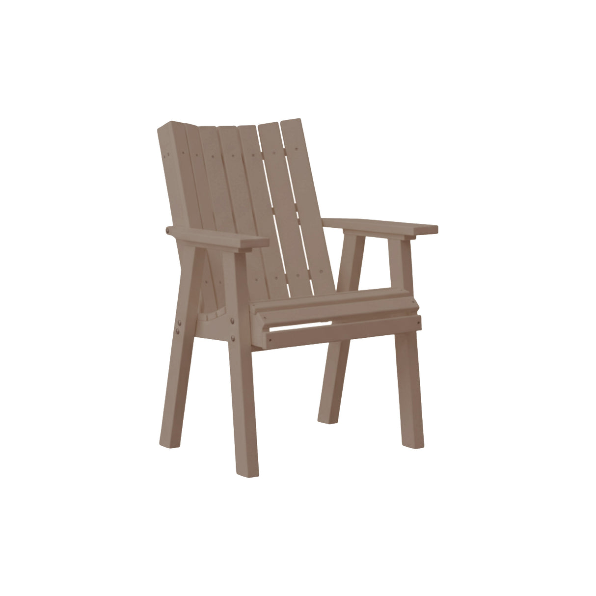 Classic Outdoor Poly Dining Set for 8 | Weatherwood & Antique Mahogany-Upstate Amish Furniture