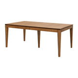 Monroe White Oak Mid Century Modern Dining Set for 6-10