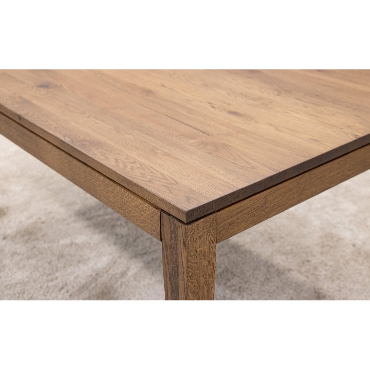 Monroe Mid-Century Hickory Wood Dining Table | CO
