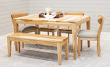 Windsor Hickory Wood Mid Century Side Dining Chair | NAT