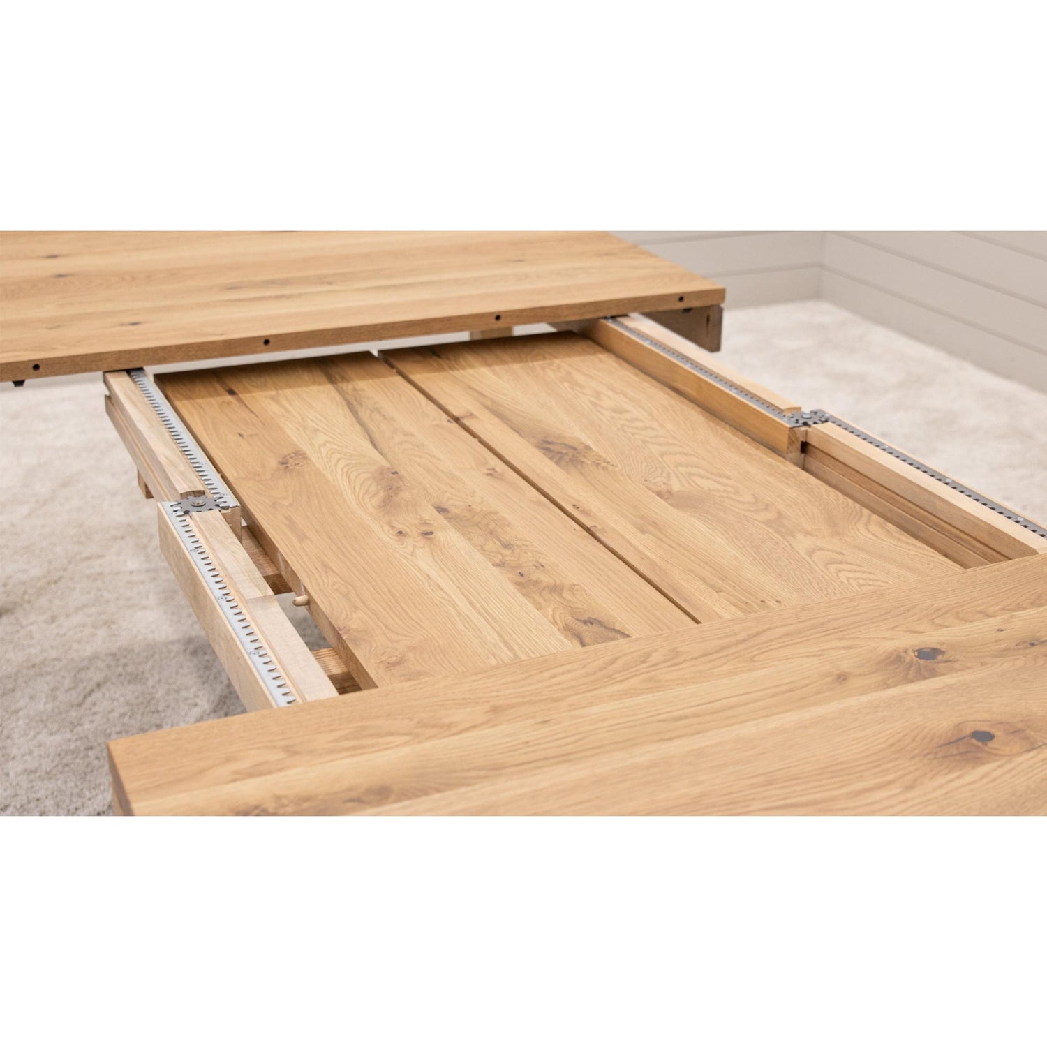 Monroe Mid-Century Hickory Wood Dining Table | CO