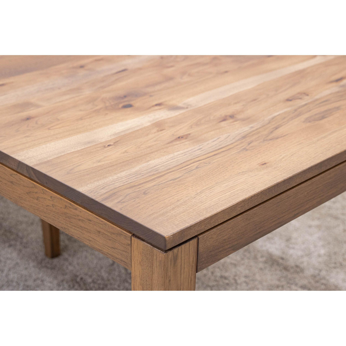 Monroe Mid-Century Hickory Wood Dining Table | WB