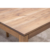 Monroe Mid-Century Hickory Wood Dining Table | WB