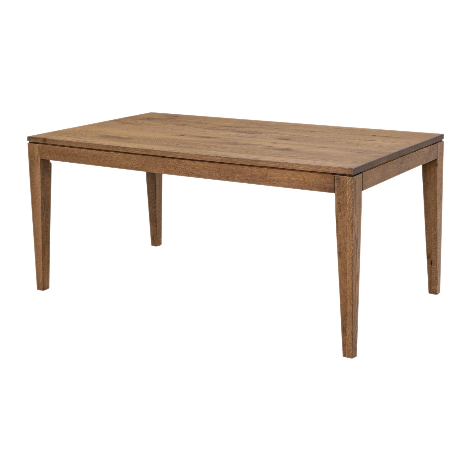 Monroe Mid-Century White Oak Wood Dining Table | CO