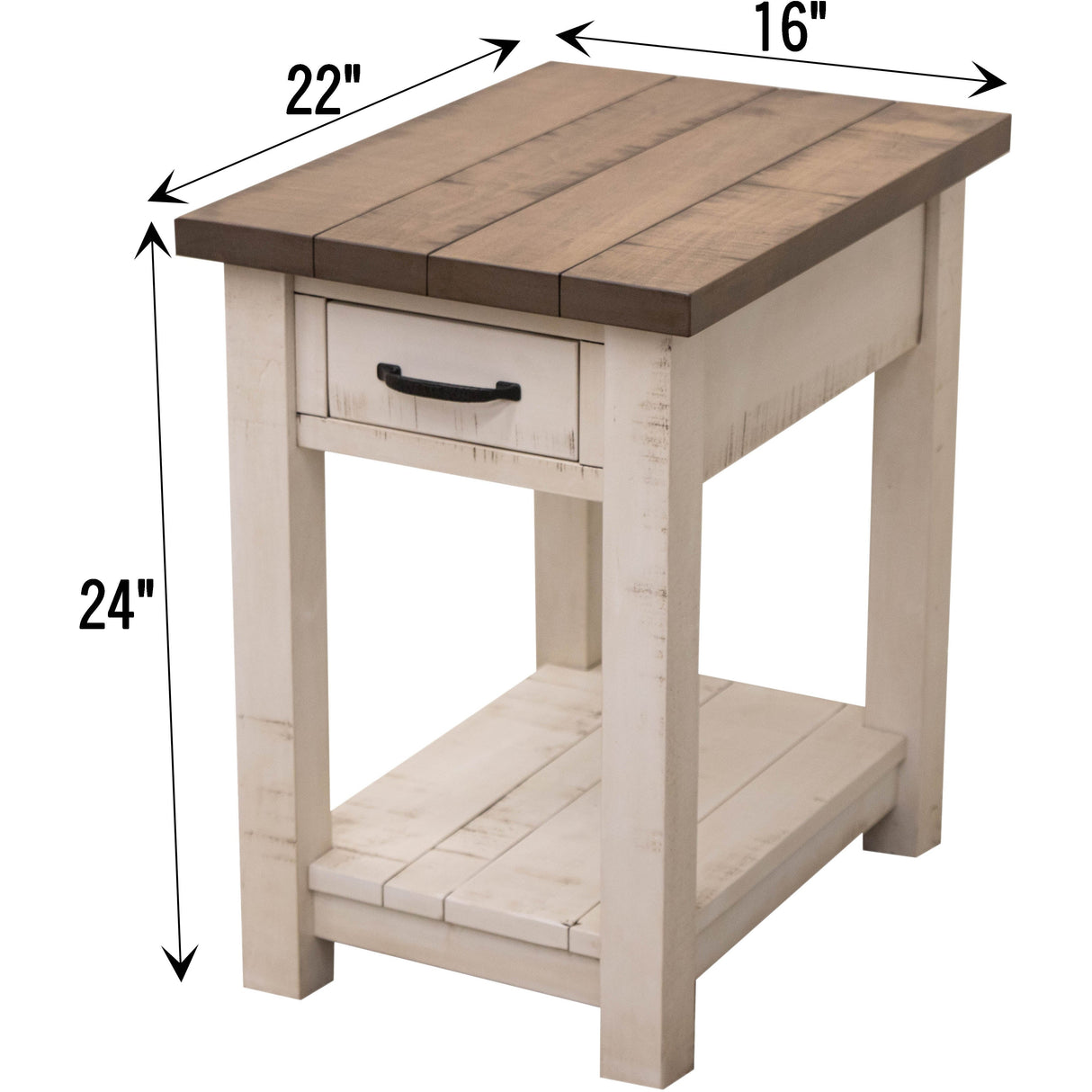 Arcadia Small Rectangle Open End Table