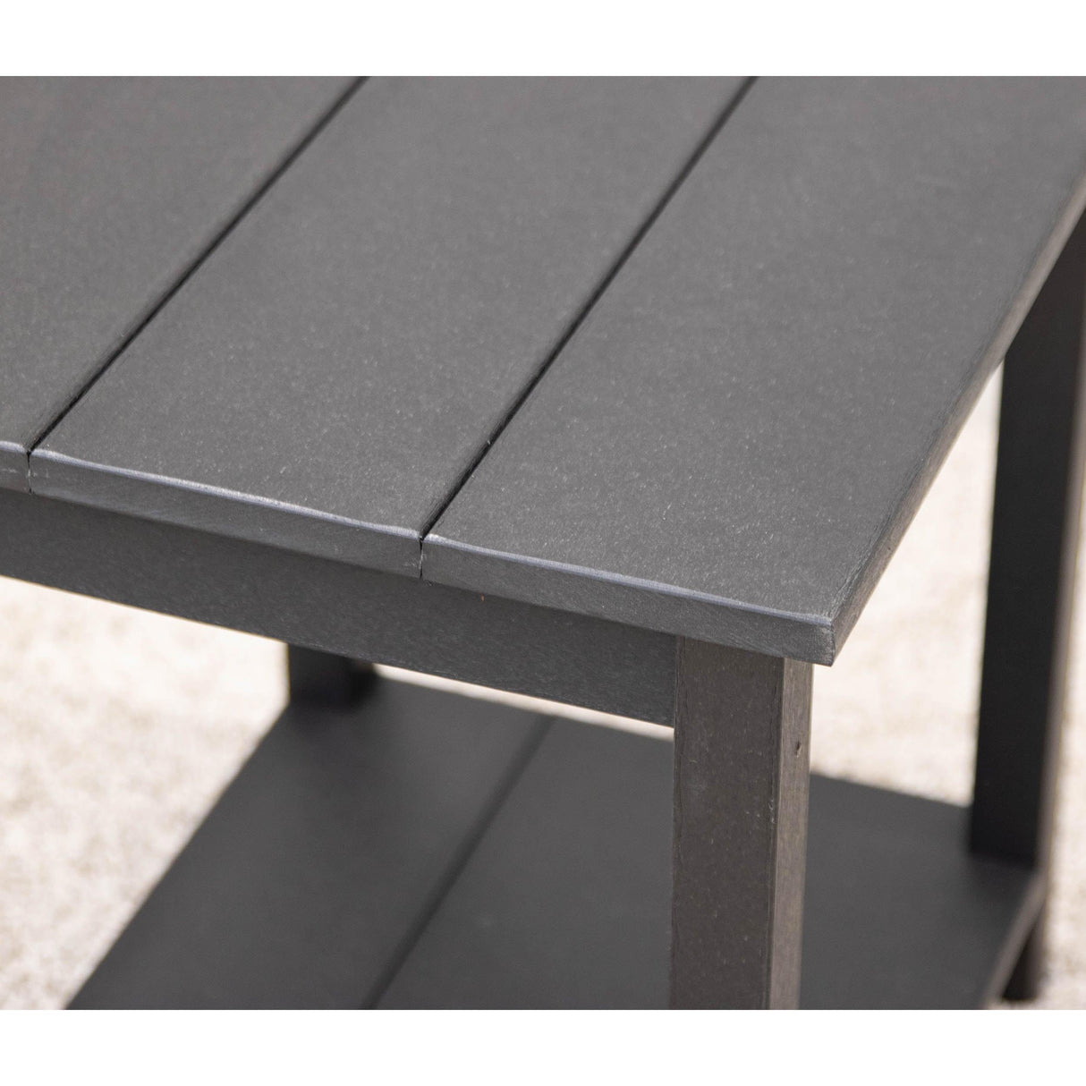 Motif Outdoor Poly End Table - BL