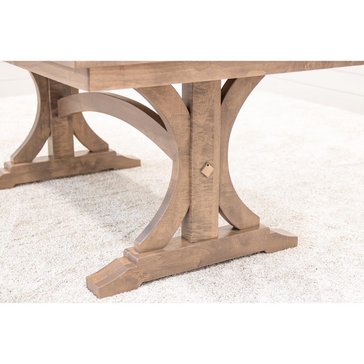Napoleon Maple Wood Extending Dining Table | WB