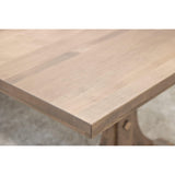 Napoleon Maple Wood Extending Dining Table | WB