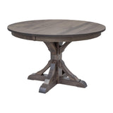 Newport Round Maple Wood Extending Dining Table | GS