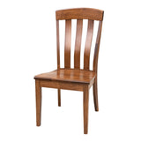 Carlisle Maple Extendable Amish Pedestal Table Set for 4-6