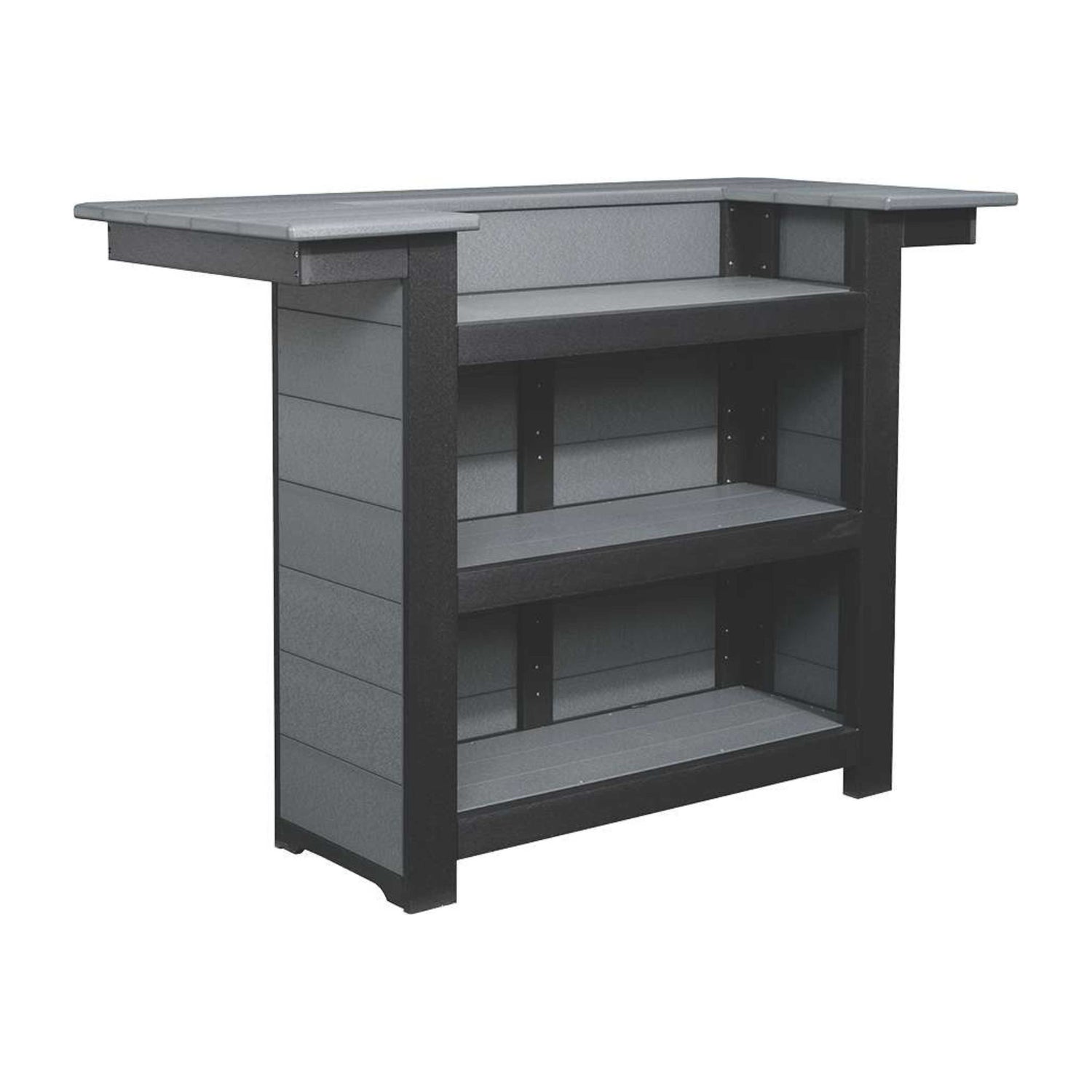 Deluxe Outdoor Amish Poly Bar Cabinet - P