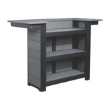 Deluxe Outdoor Amish Poly Bar Cabinet - P
