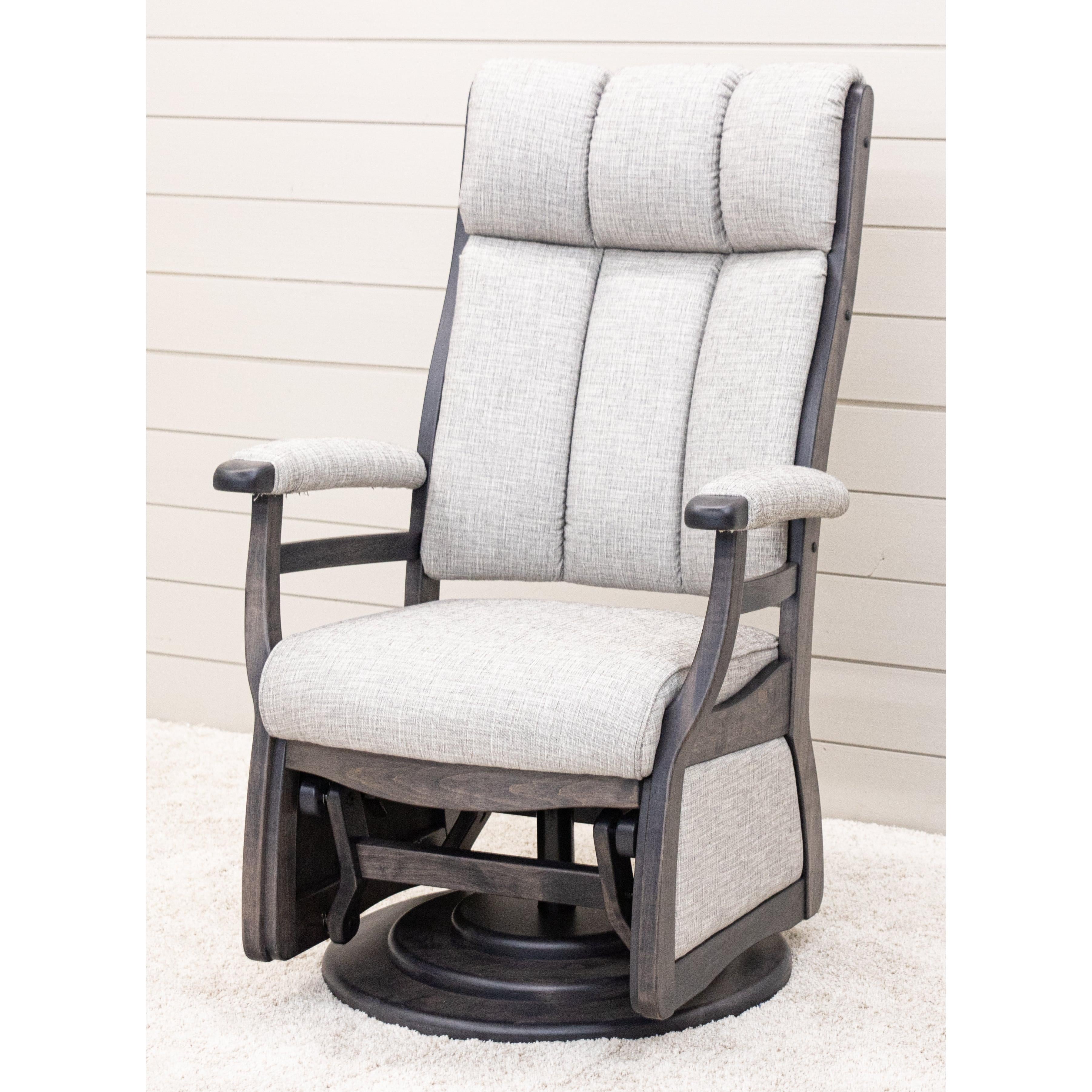 Upstate Amish Furniture Gallery Paris Swivel Glider - Thumbnail 2