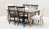 Millcreek Black Windsor Maple Wood Side Dining Chair | EB
