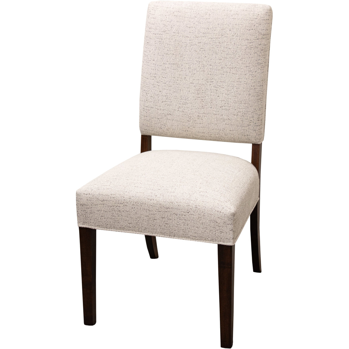 Parsons Upholstered Dining Chair with Open Back