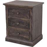 Portland 3-Drawer Nightstand