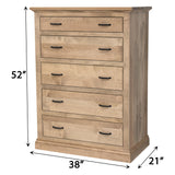 Portland 5-Drawer Chest