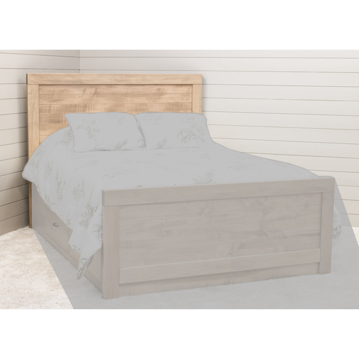 Portland Solid Wood Headboard Only