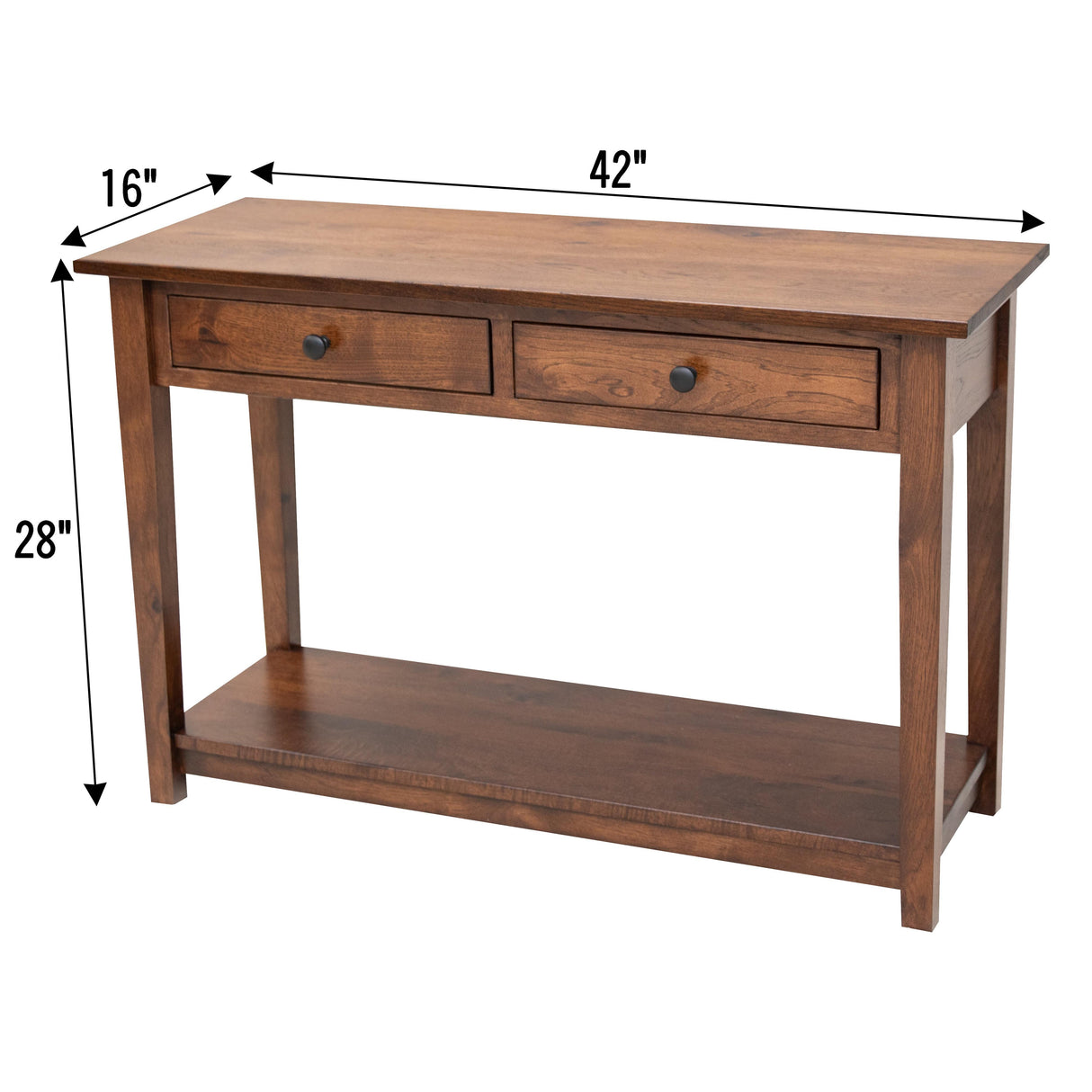 Riverton Open Sofa Table