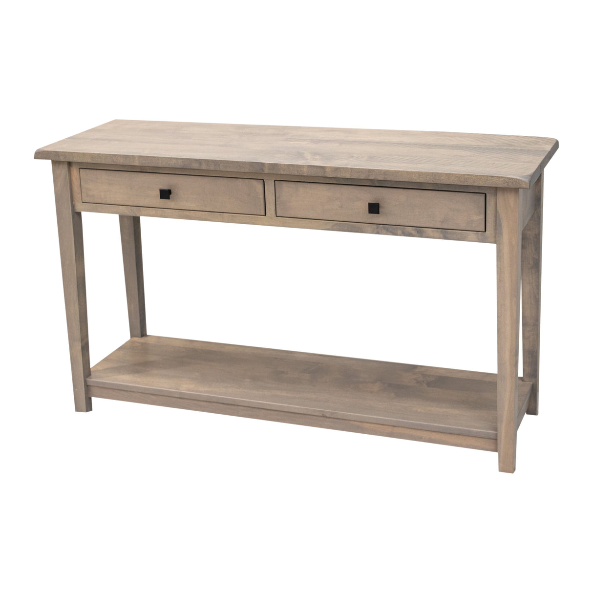 Rustic Riverton Open Sofa Table