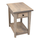 Rustic Riverton Small Square Open End Table