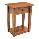 Riverton Cherry Wood Small Rectangle Open End Table | MC