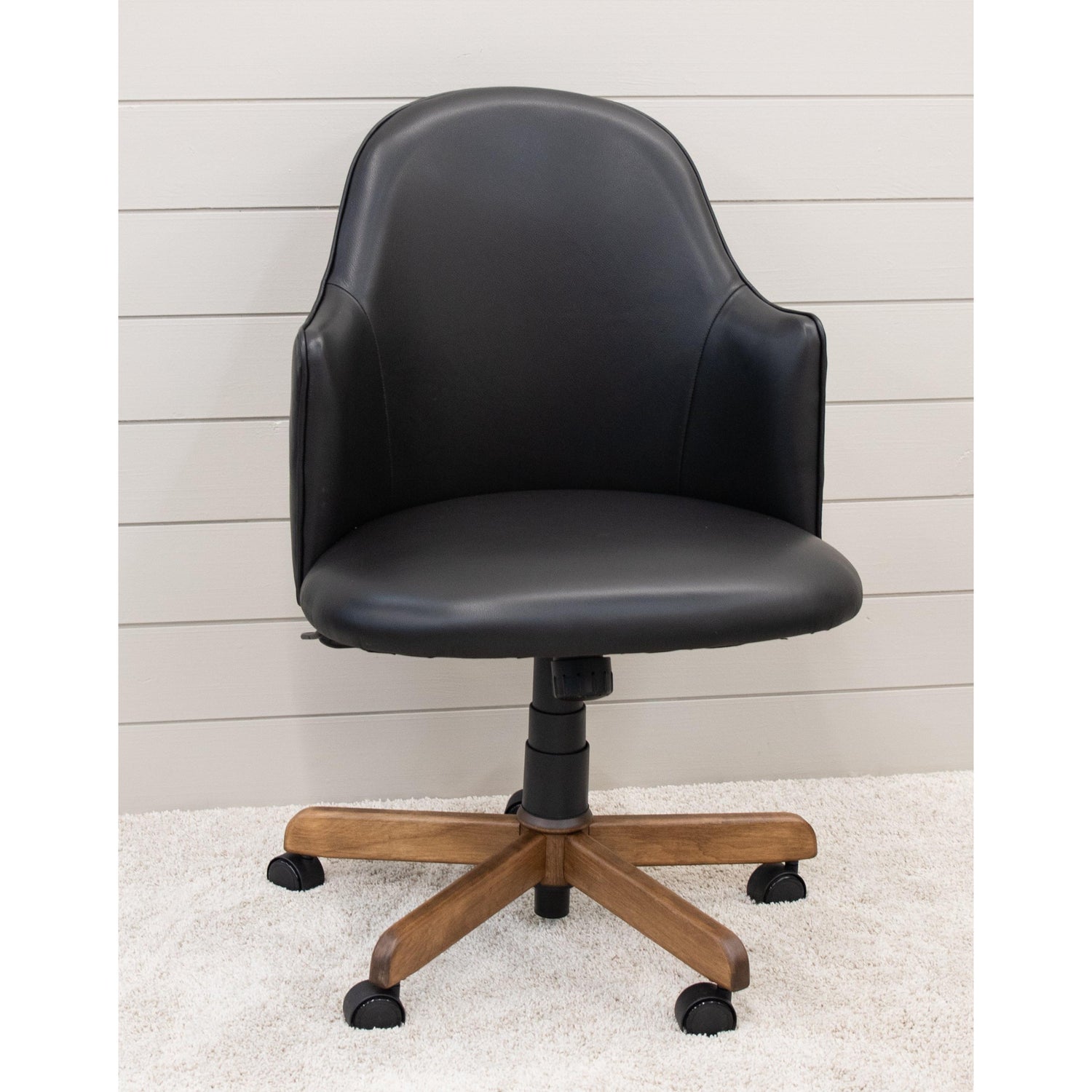 Reno Black Faux Leather Office Chair | M-CO