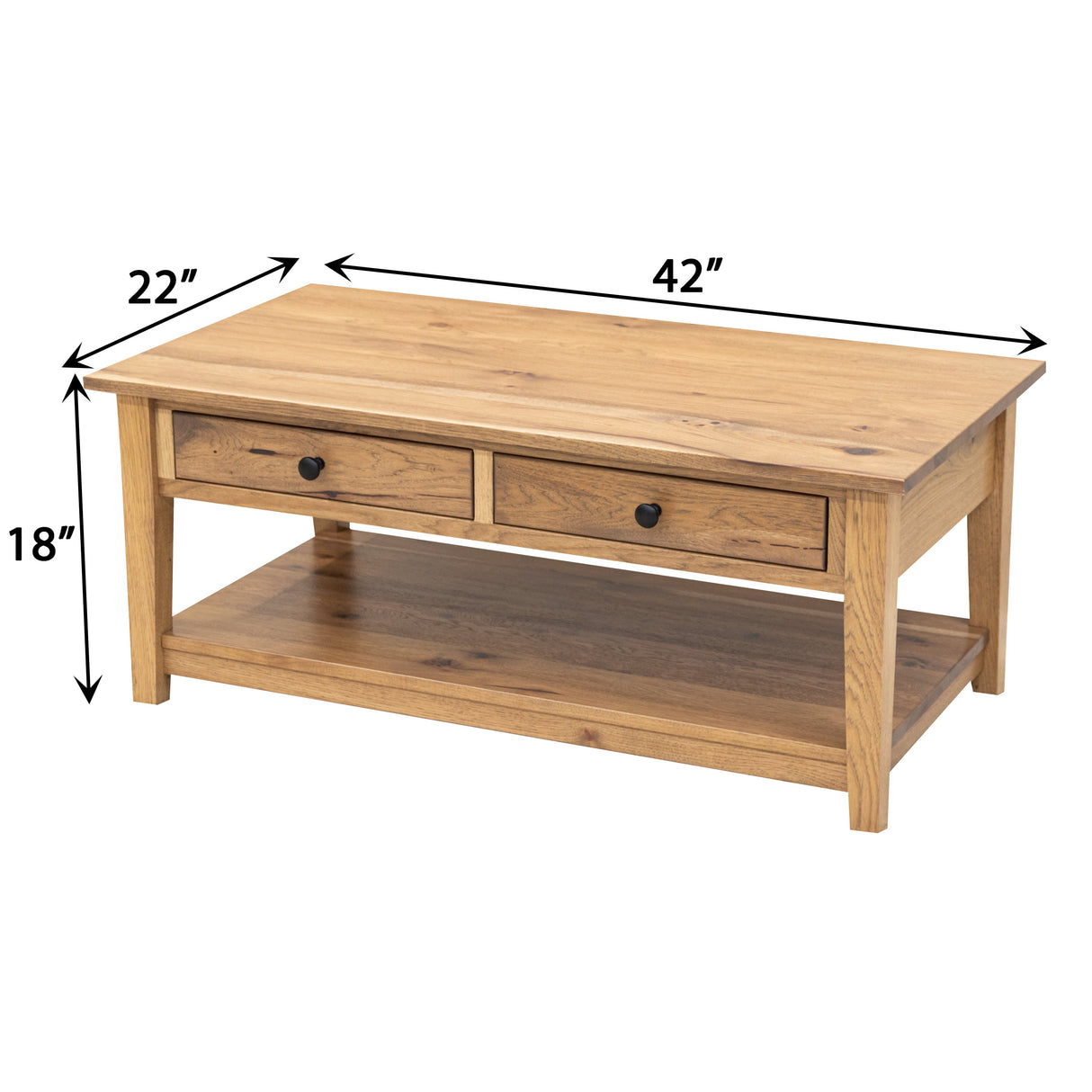 Riverton Rectangle Open Coffee Table