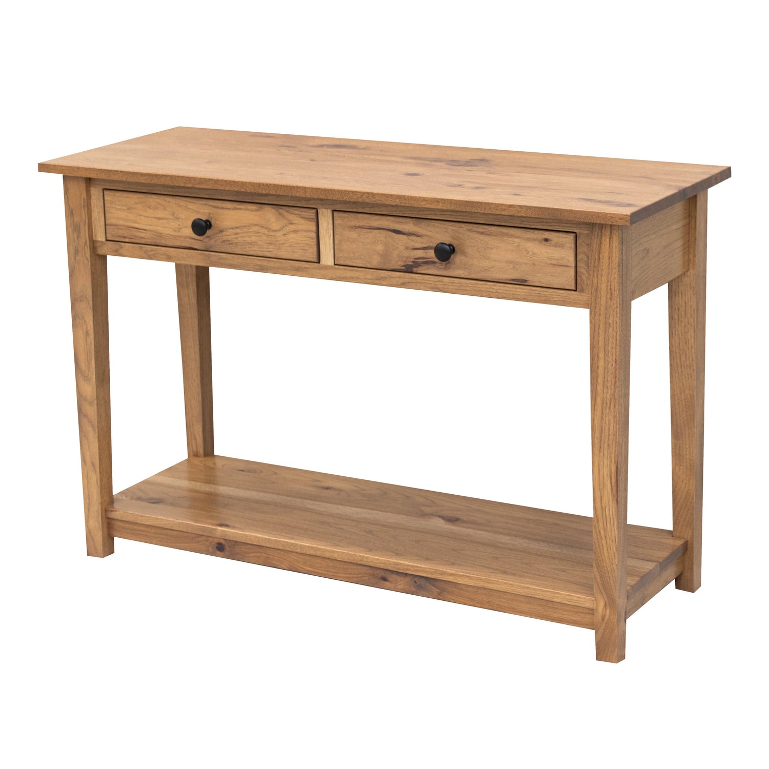 Riverton Hickory Wood Open Sofa Table | WB