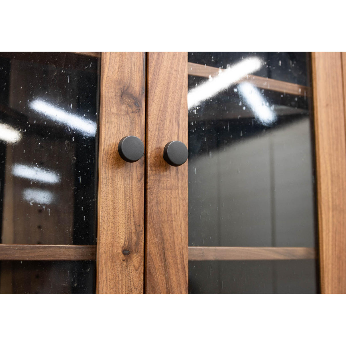 Rockford Walnut Wood Corner Hutch | NAT