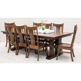 Rowan Oak Wood Extending Dining Table | ASB