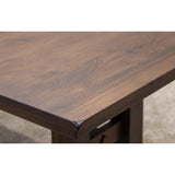Rowan Hickory Wood Extending Dining Table | BV