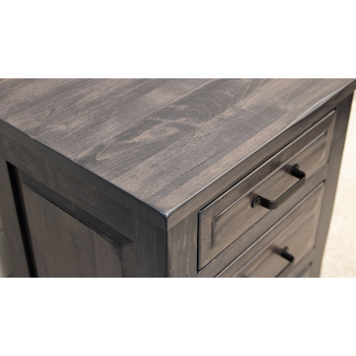 Savannah Rustic 3-Drawer Nightstand