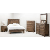 Savannah Rustic 9-Drawer Tall Dresser