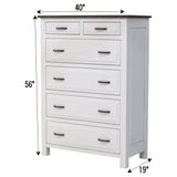 Savannah Rustic 6-Drawer Chest