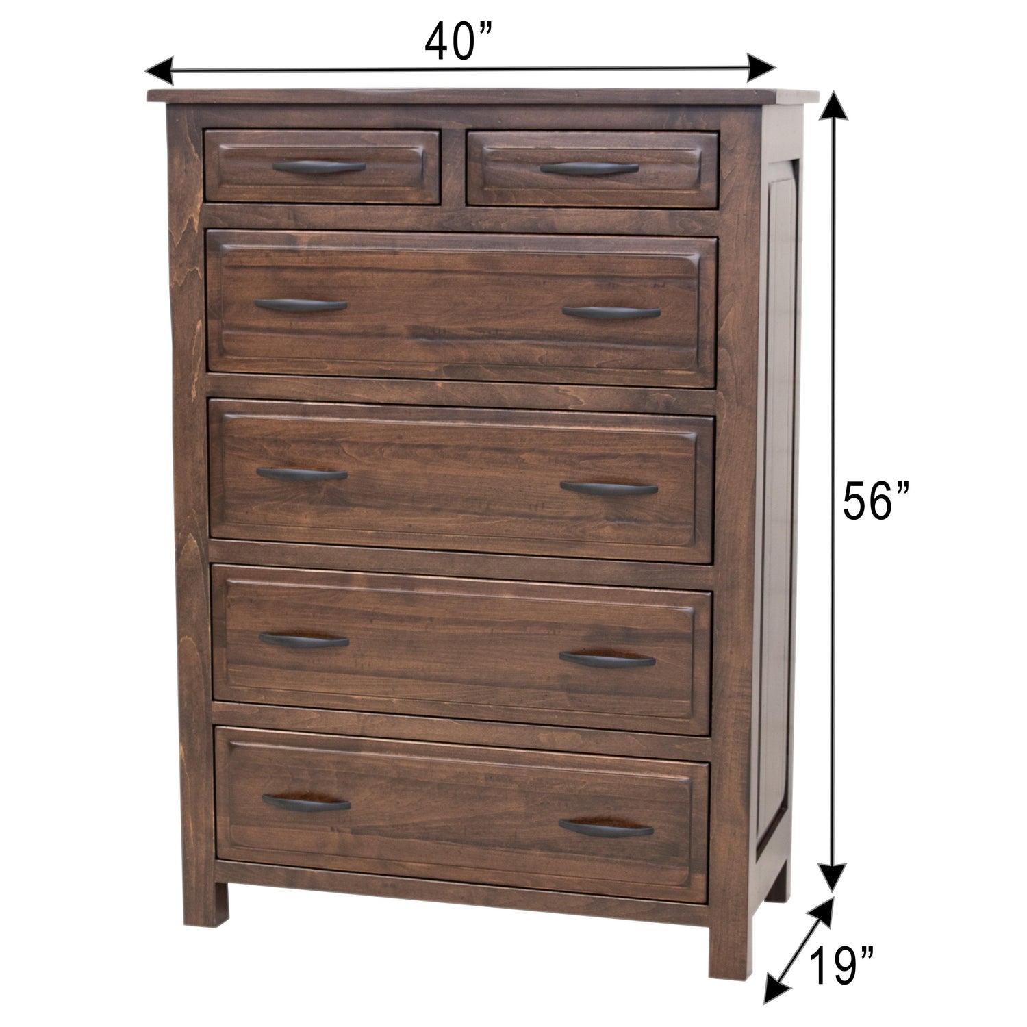 Savannah Rustic 6-Drawer Chest Upstate Amish Furniture Savannah Rustic 6-Drawer Chest Upstate Amish Furniture